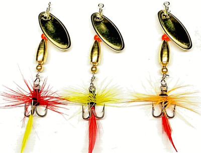 Quality Fishing Spinner 1/8 OZ Trout Crappie Bass Spinner Inline Fishing Spinner