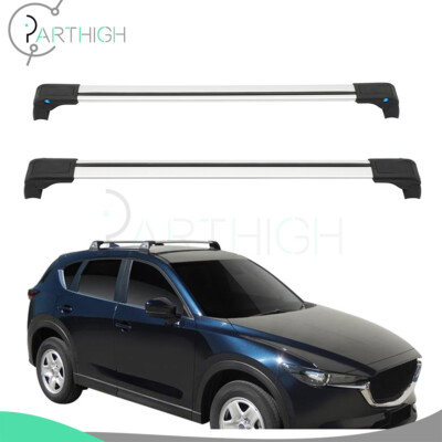 Roof Rack Cross Bar Black Cargo Luggage Carrier For 2013-2017