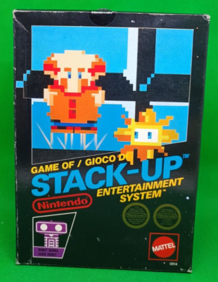NINTENDO NES - STACK-UP - PAL A - GBR ITA - 5 SCREWS SEAL - NEW SEALED