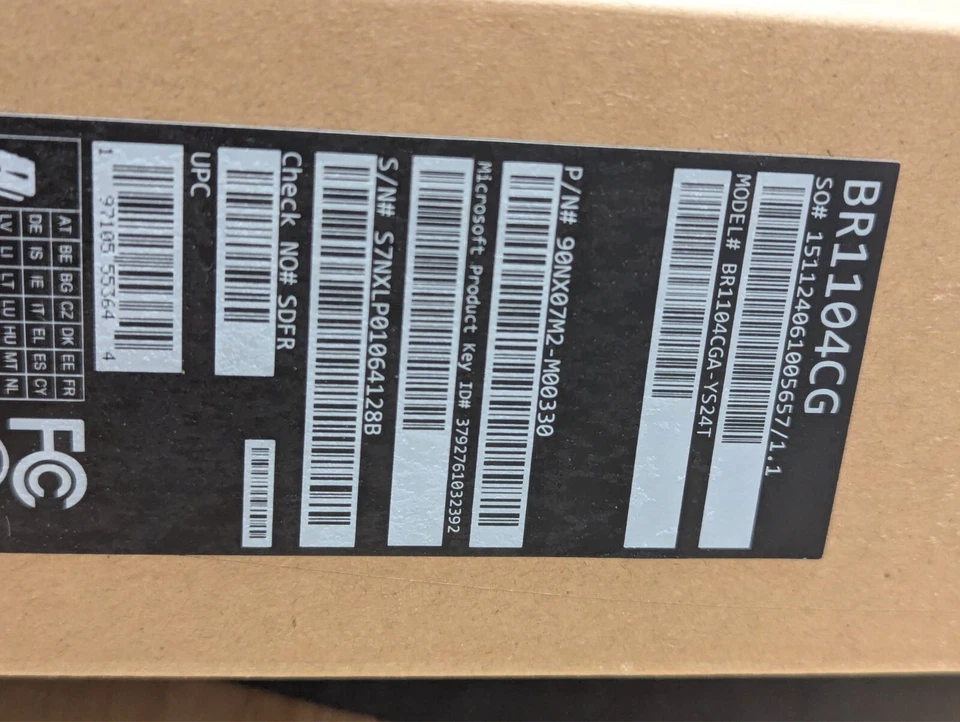 Asus BR1104CGA-YS24T 11.6" Rugged Notebook Intel N-Series N200 8GB RAM 128 SSD - Image 4 of 4