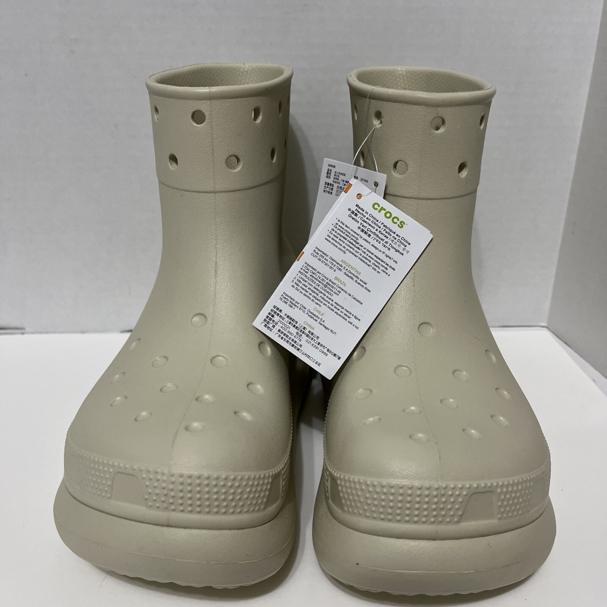 ⭐︎新品未使用⭐︎　CROCS CLASSIC CRUSH RAIN BOOTS Amazon.com | Crocs Unisex Crush Platform Rain Boots