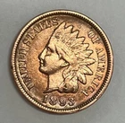 1893 Indian Cent About Uncirculated Details