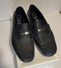 Calvin Klein Magnus Black US 11M Driver Leath...