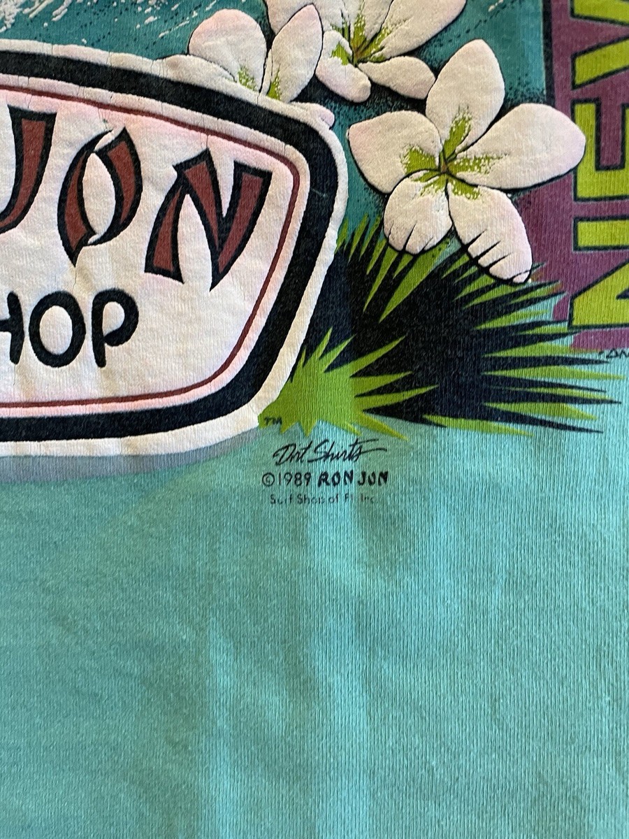 Vtg 80's Ron Jon THE ORIGINAL Surf Cruiser Single Stitch