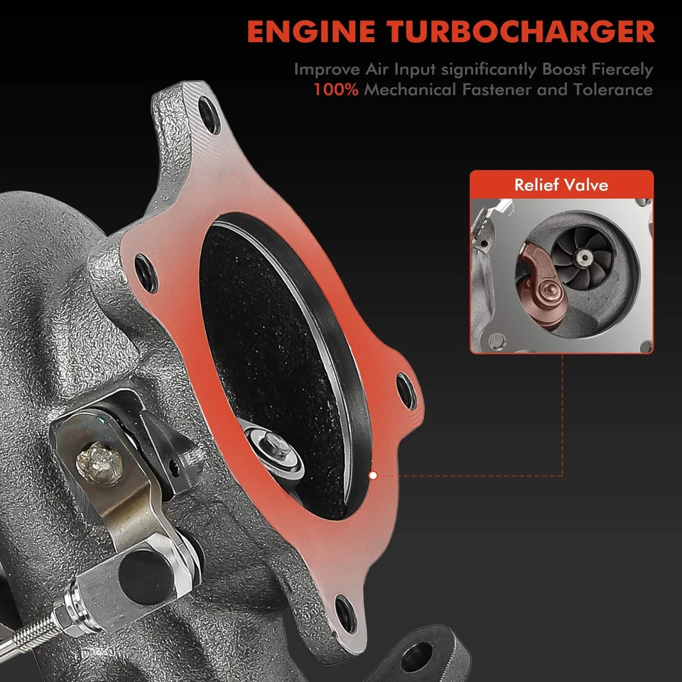 Turbocompressor para Audi A4 2017-2020 A4 allroad A4 Quattro 2019-2020 L4 2.0L - Imagem 4 de 4