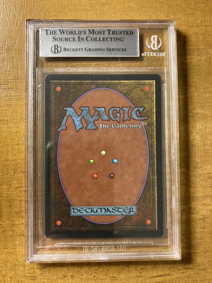 MTG✨HYMN TO TOURACH V4 ✨Fallen Empires BGS Quad 9’s+ MINT 1994 Kirschner Art - Image 2 of 2