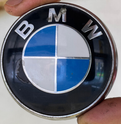 Org BMW Emblem Logo Zeichen Wappen Schriftzeug FL21913 Plackette 8240128 Hinter