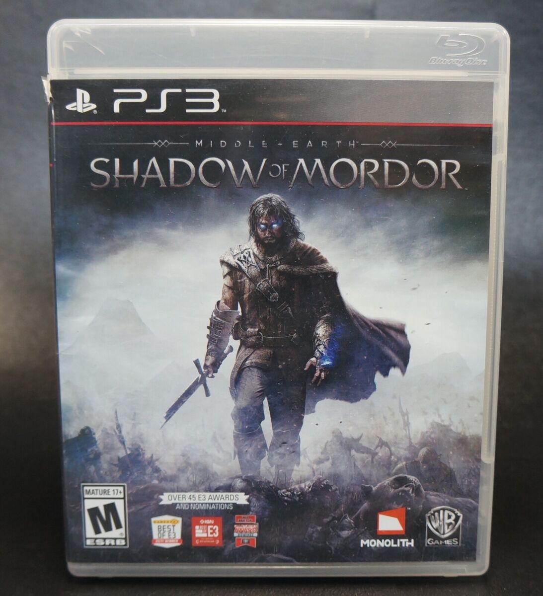 Middle Earth Shadow of Mordor Sony PlayStation 3 Video Game for sale online