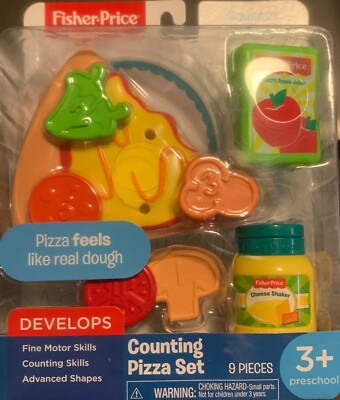 fisher price counting pizza set