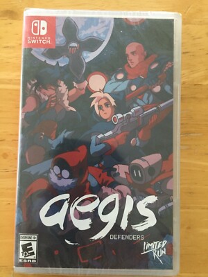 Nintendo Switch Aegis Defenders Limited Run Game New Sealed Ebay