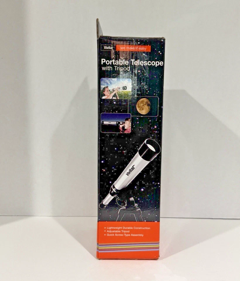 Vivitar Portable Telescope With Tripod  Perfect Gor Kid. Perfect Child Gift - Image 3 of 4