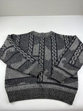 Mervyns Cambridge Classics Men's Sweater Knit Size L Acrylic Blend Vintage 90s