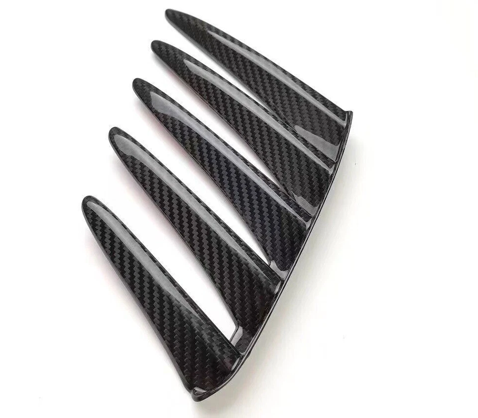 Moldura de parachoques lateral trasero de fibra de carbono para Lexus RC200t RC300 350 Foto 4 de 4