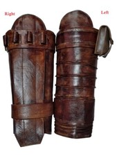 The Mandalorian Real Leather Leg Armour Package Men Cosplay Costume Prop Handmad