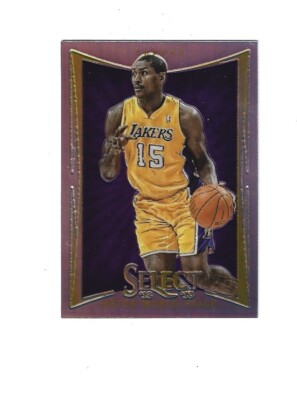 2012-13 Select Prizms #55 METTA WORLD PEACE LOS ANGELES   LAKERS