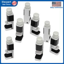 8 X Adjustable LCD Screen Phone Fastening Meatl Clamps Fixture Clip Repair Tools