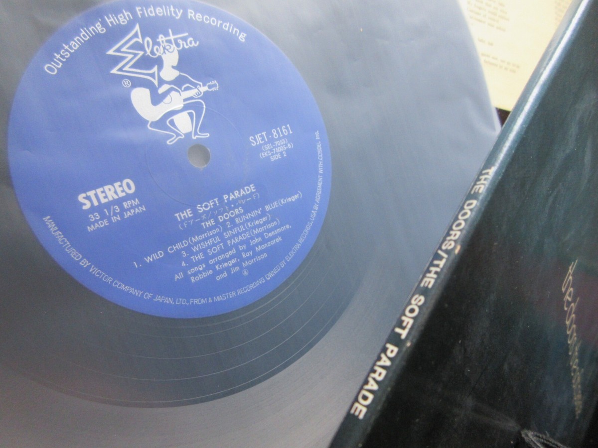 Doors Soft Parade Japan Original Vinyl LP 1969 SJET-8161 Jim