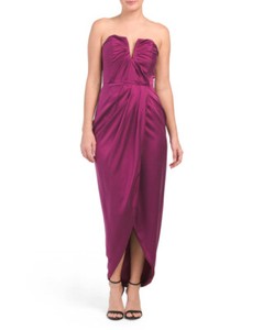 yumi kim bombshell silk maxi dress