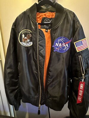 Alpha Industries Apollo 2 Nasa New Mens Jacket | eBay