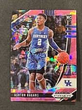 2020-21 Ashton Hagans Panini Prizm Draft Picks Prizms Pink Ice RC #39
