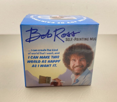 Bob Ross Self Painting Mug Heat Changing Coffee Cup Mug New