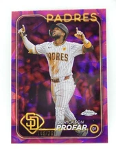 2024 Topps Chrome Update Magenta Lava Lamp Refractor /299 - JURICKSON PROFAR