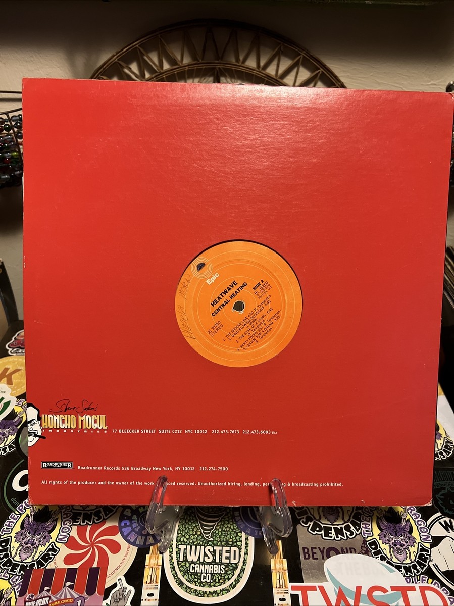 HeatWave ~ Central Heating 1978 LP Vinyl Epic ‎(JE 35260) Funk