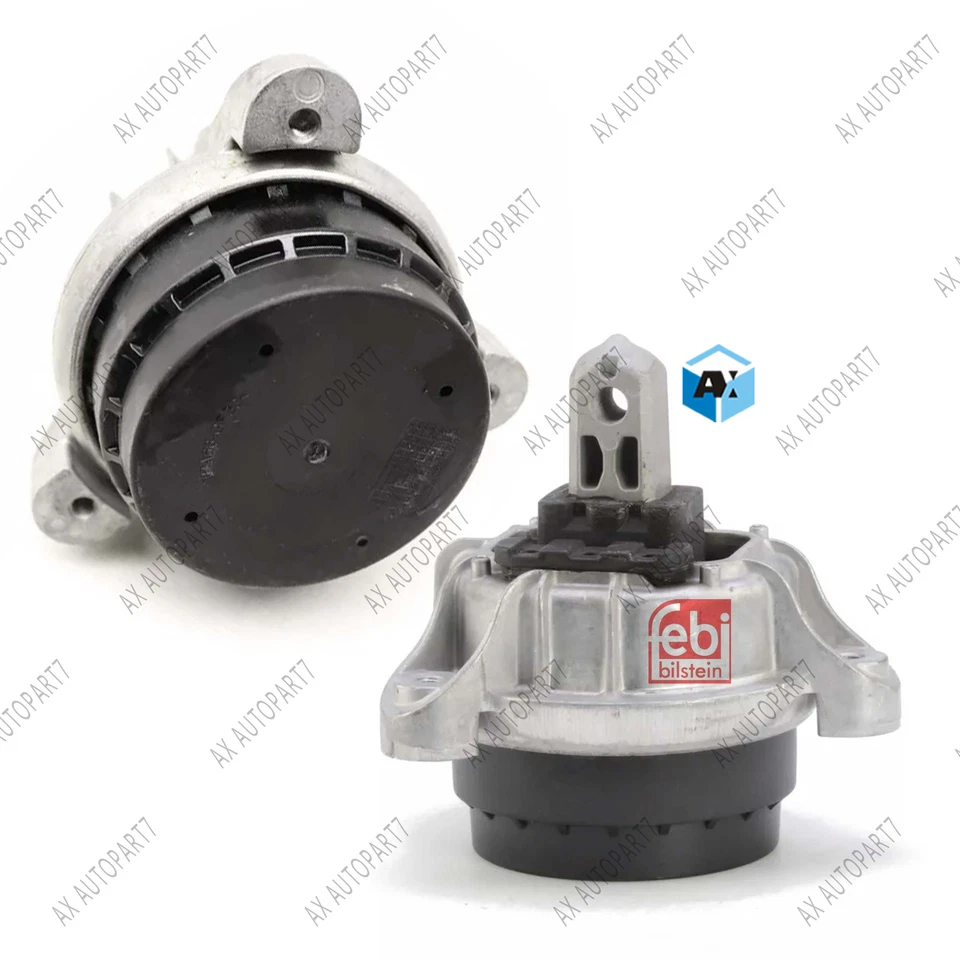 FEBI Engine Mount L&R 2Pcs For BMW 5 6 7 Series F07 F02 F06 F10 535i 640i - Image 4 of 4