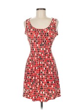 Nine & Co. by Nine West Women Red Casual Dress M