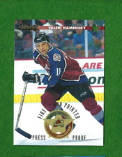 1996 97 Donruss Valeri Kamensky Press Proof #14