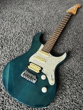 yamaha Pacifica PAC604W Stratocaster Plus Koffer Vintage Taiwan petrol teal