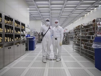 Kenneth Rudolph John Hojnacki Cleanroom Bunny Suits 2000s Lab Facility