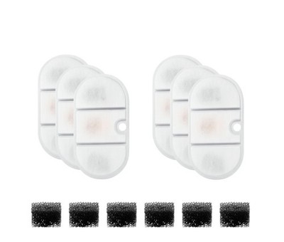 12 Pack Petlibro Filter Replacement Capsule Automatic Pet Water Fountain PLFF002