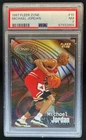 1997-98 Fleer Michael Jordan Zone #10Z Bulls PSA 7