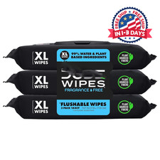 Toallitas desechables para adultos con vitamina E y aloe-3 Pack, 144 Toallitas