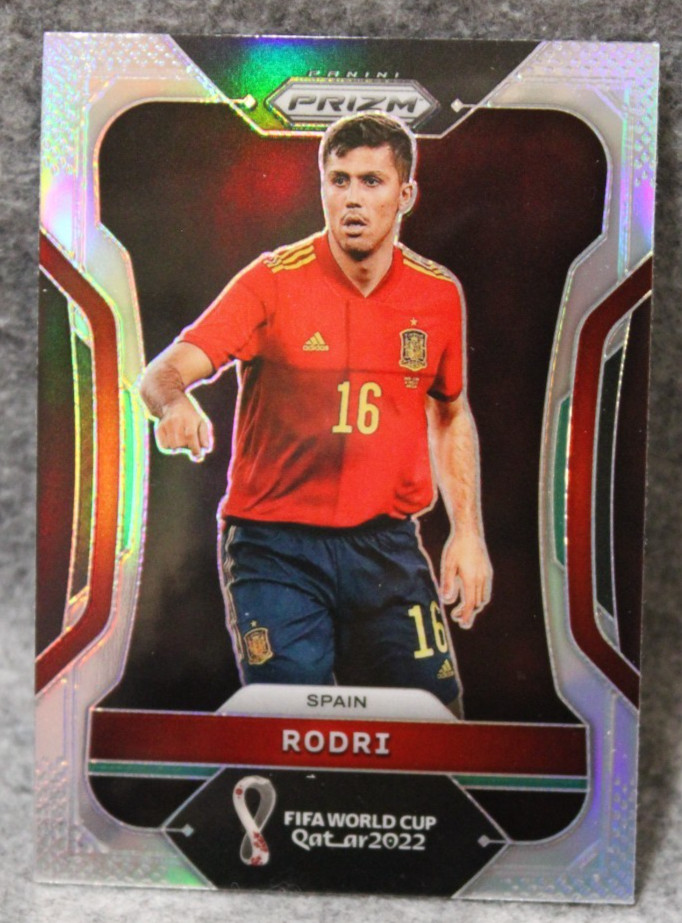 2022 Prizm Fifa World Cup Qatar Rodri Holo Prizm #227 Spain