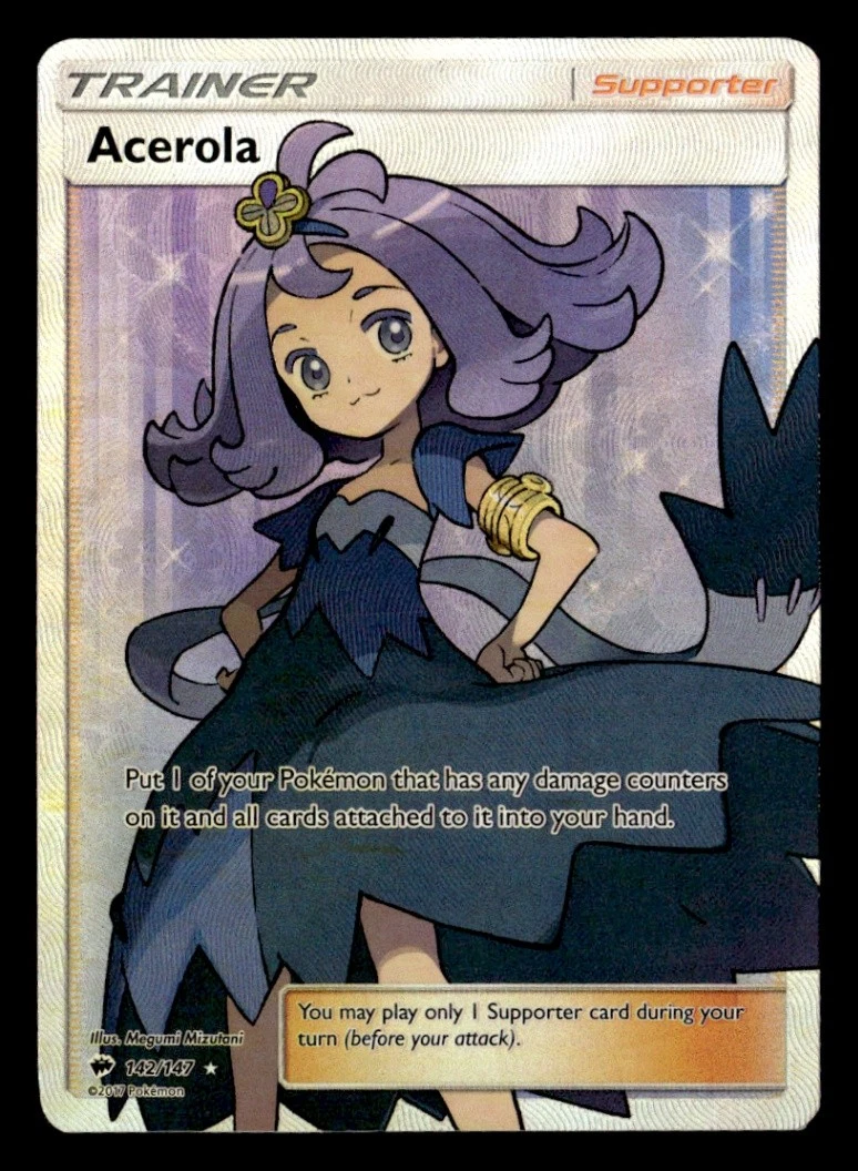 Acerola 142/147 Sm-Burning Shadows for sale | eBay