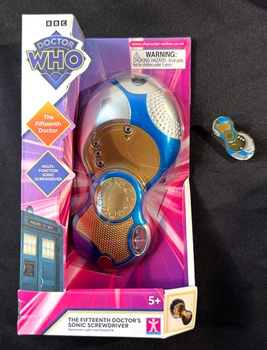 Doctor Who: 15th Doctor's (Ncuti Gatwa) Full size Sonic Screwdriver (FREE Pin)