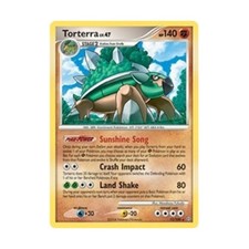 Pokemon Stormfront Torterra (HR) #11 (Holo) VG