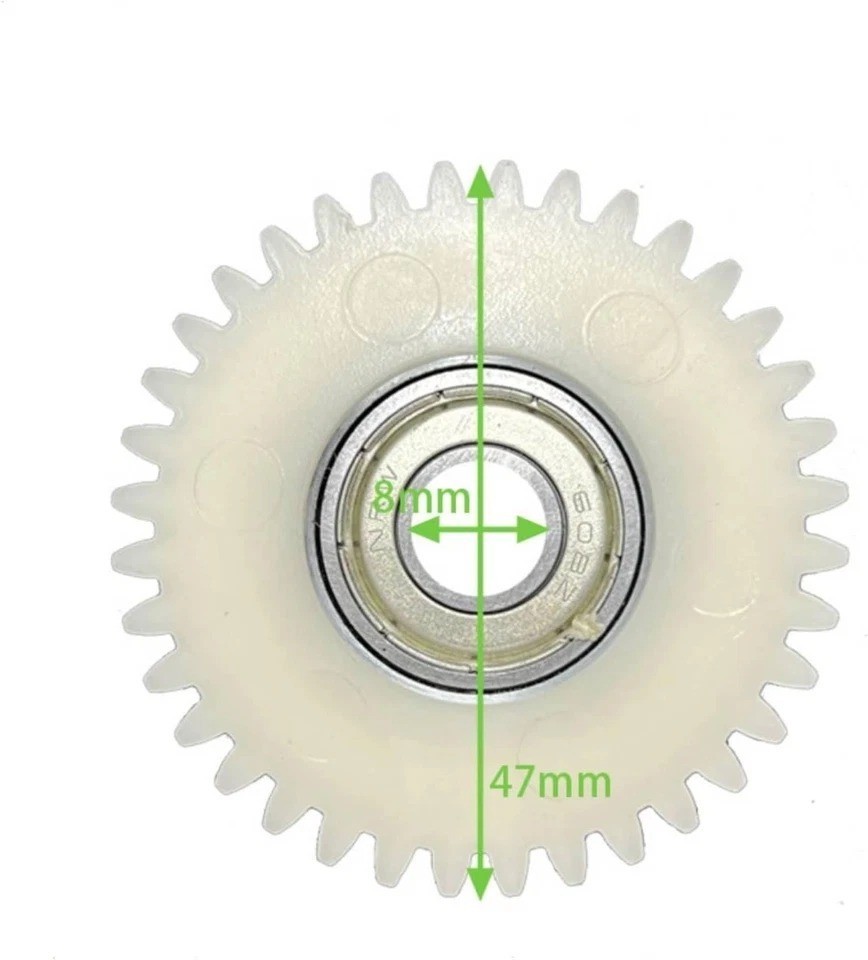 E Bike Motor Gear Clutch Kit, 36T Planetary Nylon Gears Electric Bicycle Accesso