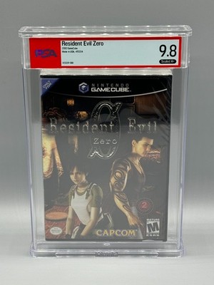 Resident Evil Zero Nintendo GameCube Black Label Factory Sealed New PSA 9.8 A+