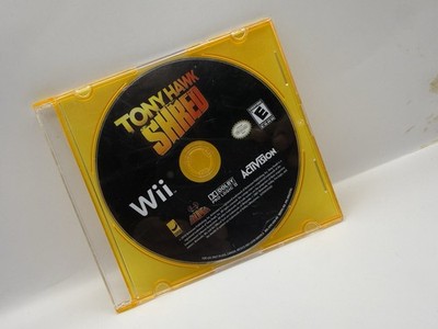 Tony Hawk Shred Wii Game Disc Activision 2010