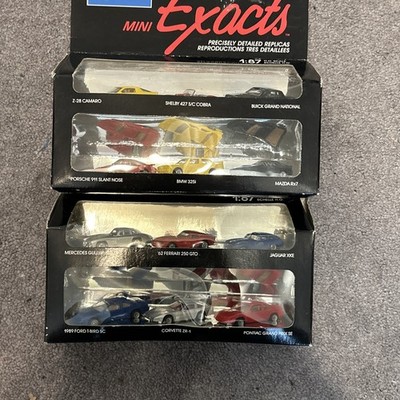 2 Vintage Monogram Mini Exacts 1:87 Six Car Gift Pack *Read*