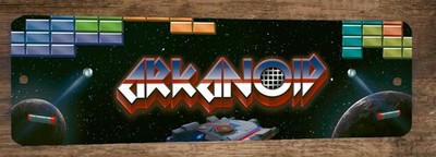 Arkanoid 3x12 Metal Wall Video Game Classic Arcade Poster