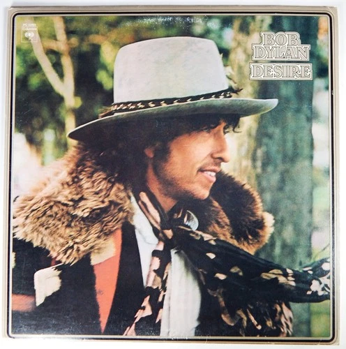 1976 BOB DYLAN LP "DESIRE" VINYL RECORD 1st PRESSING 1975 33rpm 12" VG+ TESTED