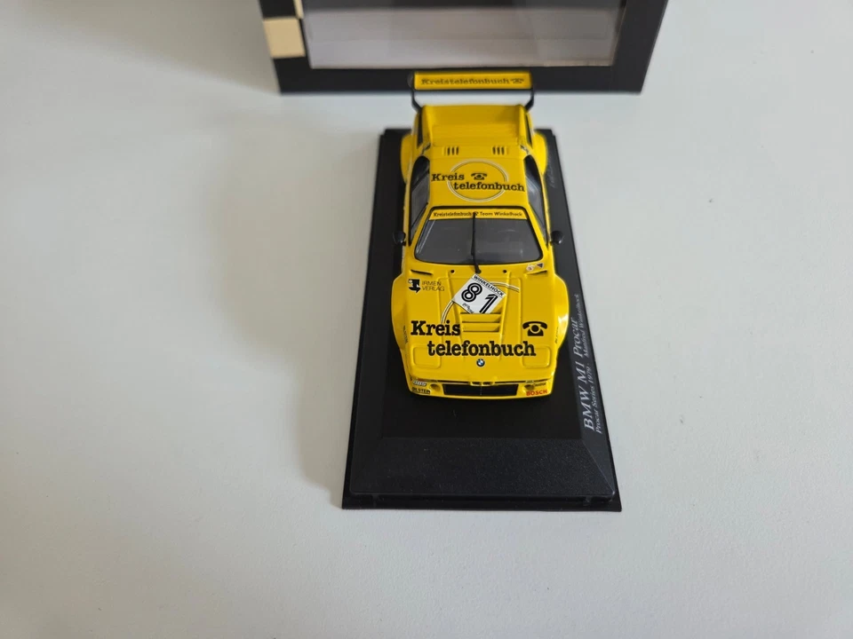 Minichamps 1/43 BMW M1 Procar M. Winkelhock - 1979 - 430792581 - Immagine 2 di 4