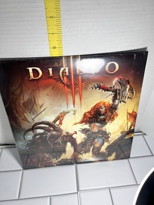 Diablo III 3 Rare Calendar 2014 - New Sealed - 