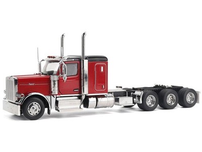 PETERBILT 589 TRUCK TRACTOR W/SLEEPER LEGENDARY RED 1/32 DIECAST