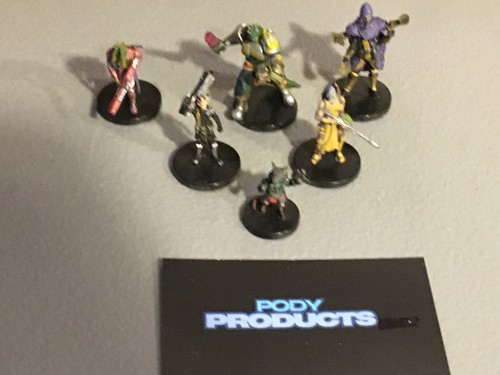 A38784 WIZARDS WIZKIDS STARFINDER BATTLES GALATIC HEROES STARTER PACK MINIS