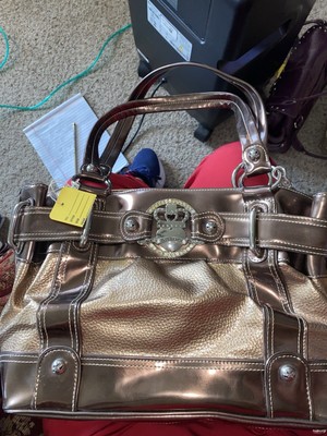 Vintage Kathy Vanzeeland Metallic Brown Shoulder Bag